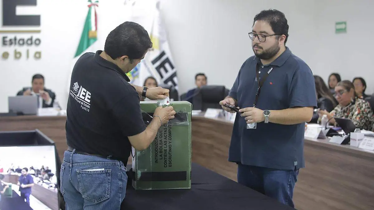 IEE conteo de votos eleccion Chignahuapan